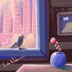 bird-on-window